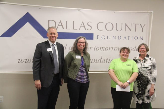 Presby Childcare Program receives a Dallas County Foundation grant during a presentation on Tuesday, April 23, 2024, at the Granger Community Center.